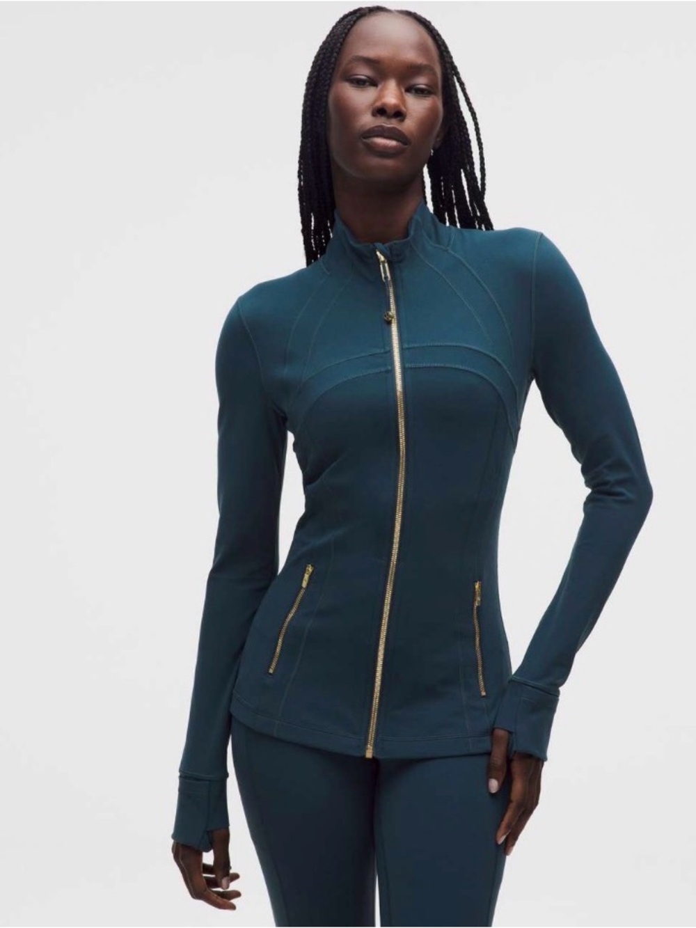 Lululemon Define Jacket *Nulu
Indochine Blue / Gold / Gold size 14